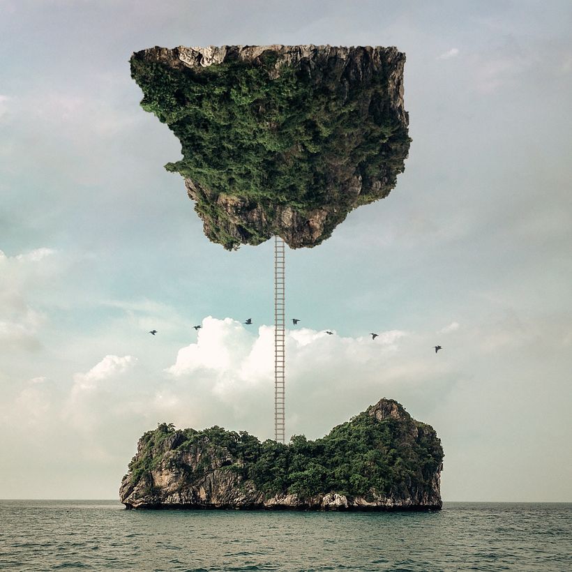 Ilha flutuante. Diogo Sampaio