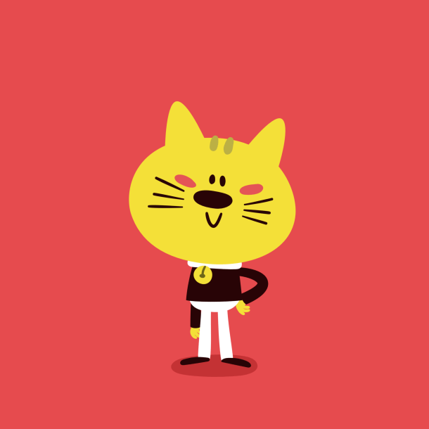 Character created by animator and illustrator Pedro Alpera.