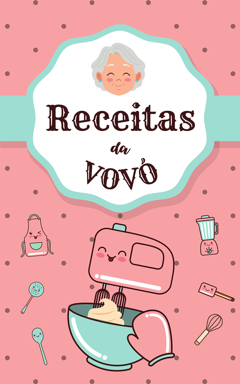 Grandma Recipe book - Design editoriale