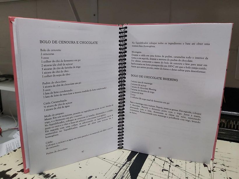 Grandma Recipe book - Design editoriale