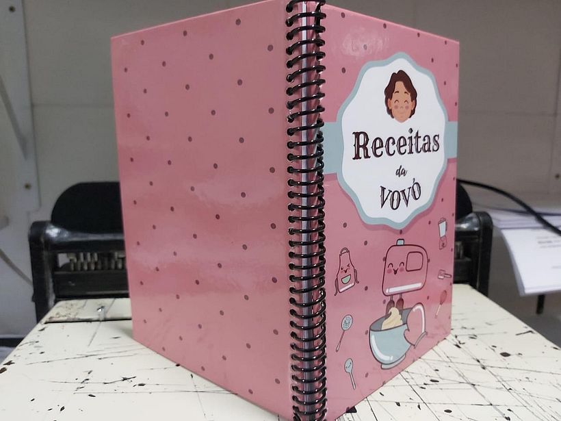 Grandma Recipe book - Design editoriale