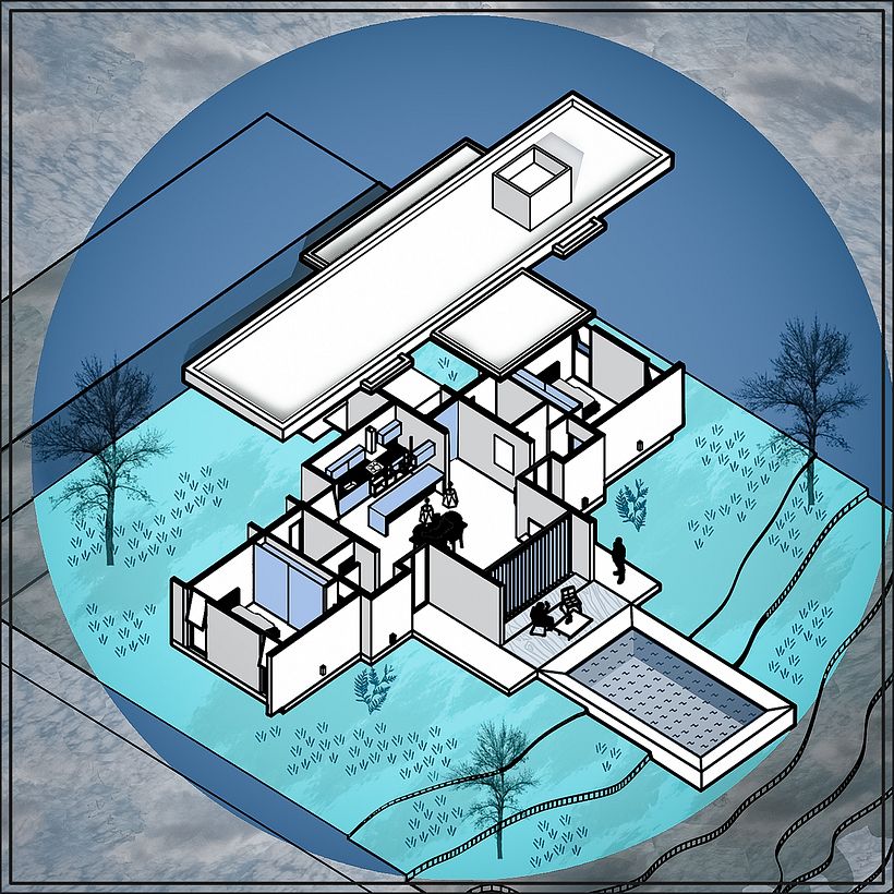 Les comparto mi Proyecto del curso: Ilustración digital de proyectos arquitectónicos ___ R.G. ALDO 1