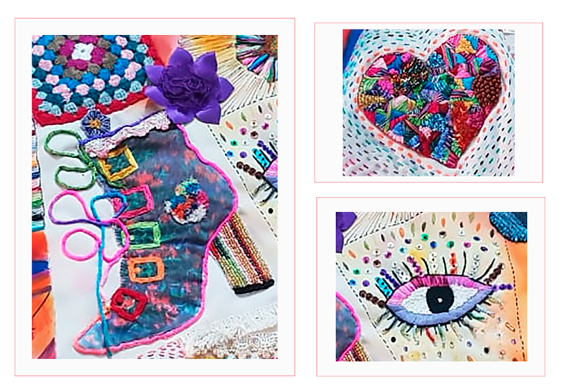 Mi Proyecto del curso: Diseño de moda: pintura y bordado sobre prendas 1