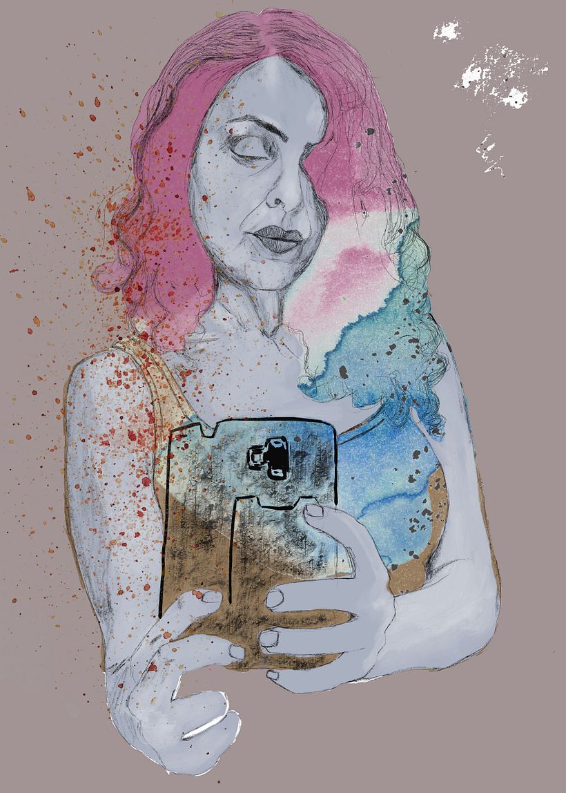 My project in Illustrated Portraits with Procreate course 0