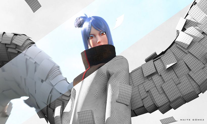 Konan (小南) Paper Wings 3