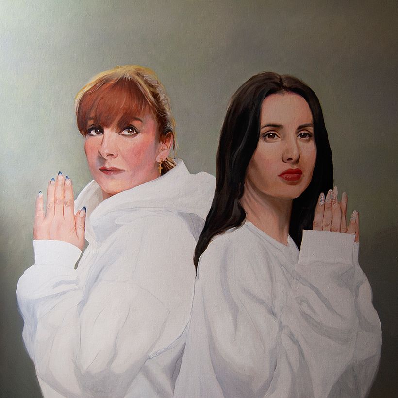 Nawja & Mala. Oleo sobre lienzo. 0