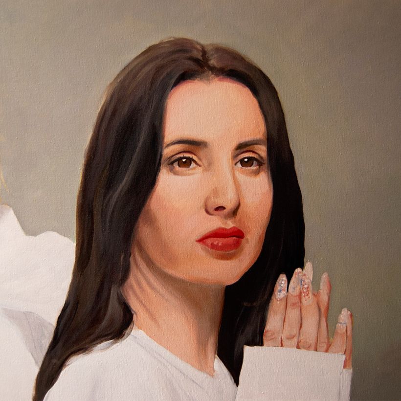 Nawja & Mala. Oleo sobre lienzo. 1