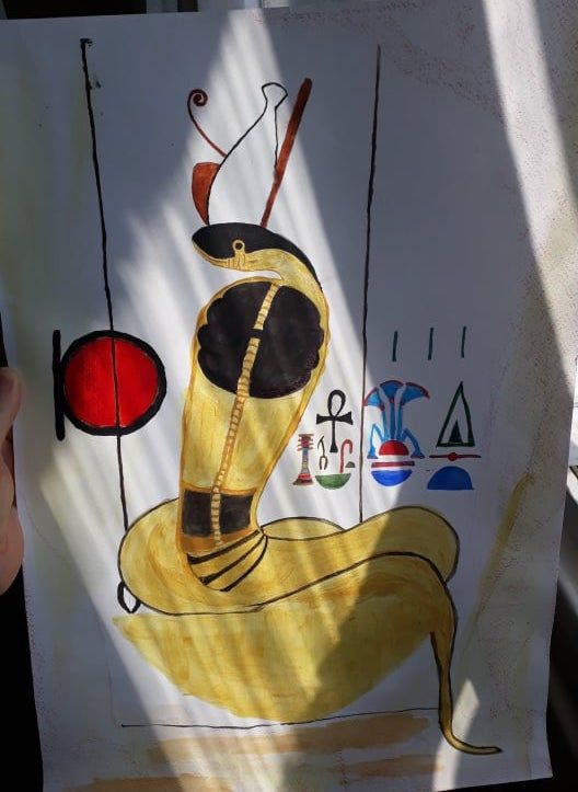 Uadjet, the Egyptian goddess