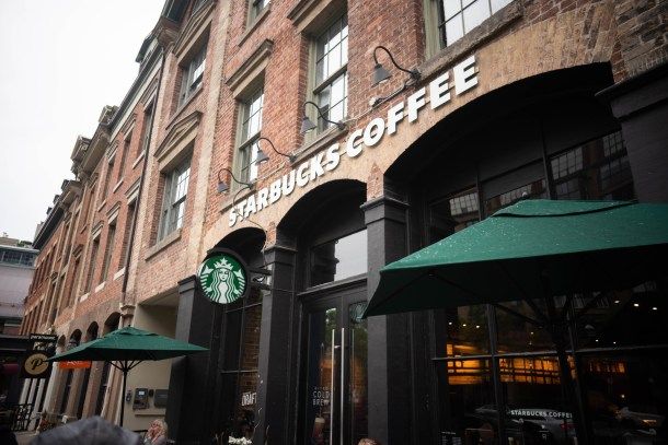 Starbucks Coffee.