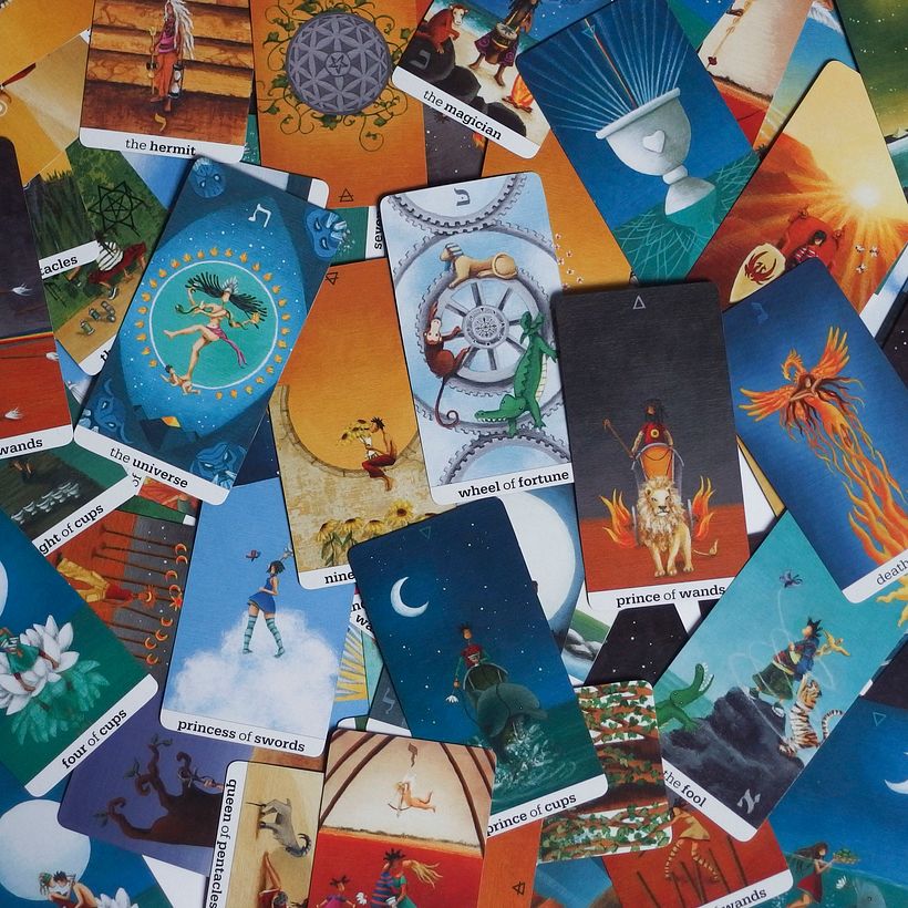 Sun and Moon Tarot Published in 2010 and the pocket version in 2017 by US Games Systems inc. 6