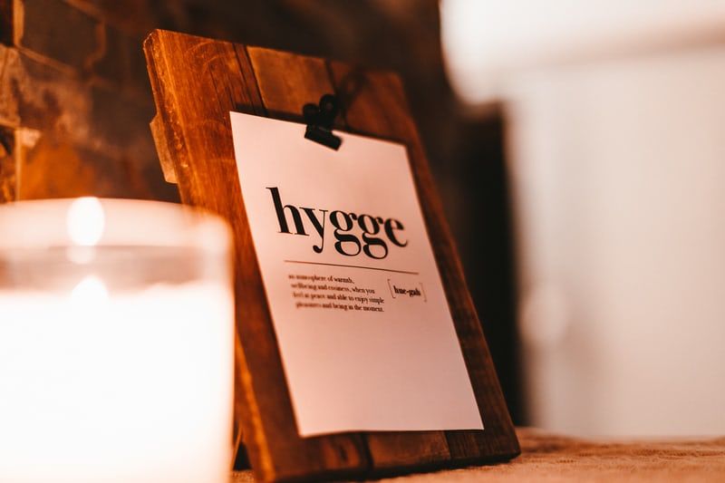 Hygge means so much more than "coziness." Credit: Unsplash.