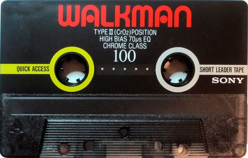 Sony Walkman 100. Tapedeck.org.