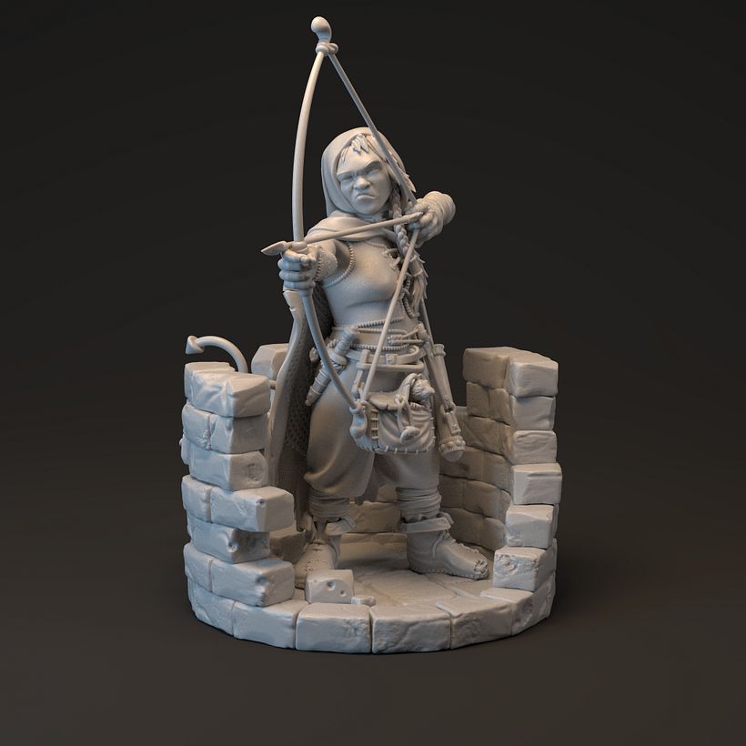 Archer dwarf with murine partner 2