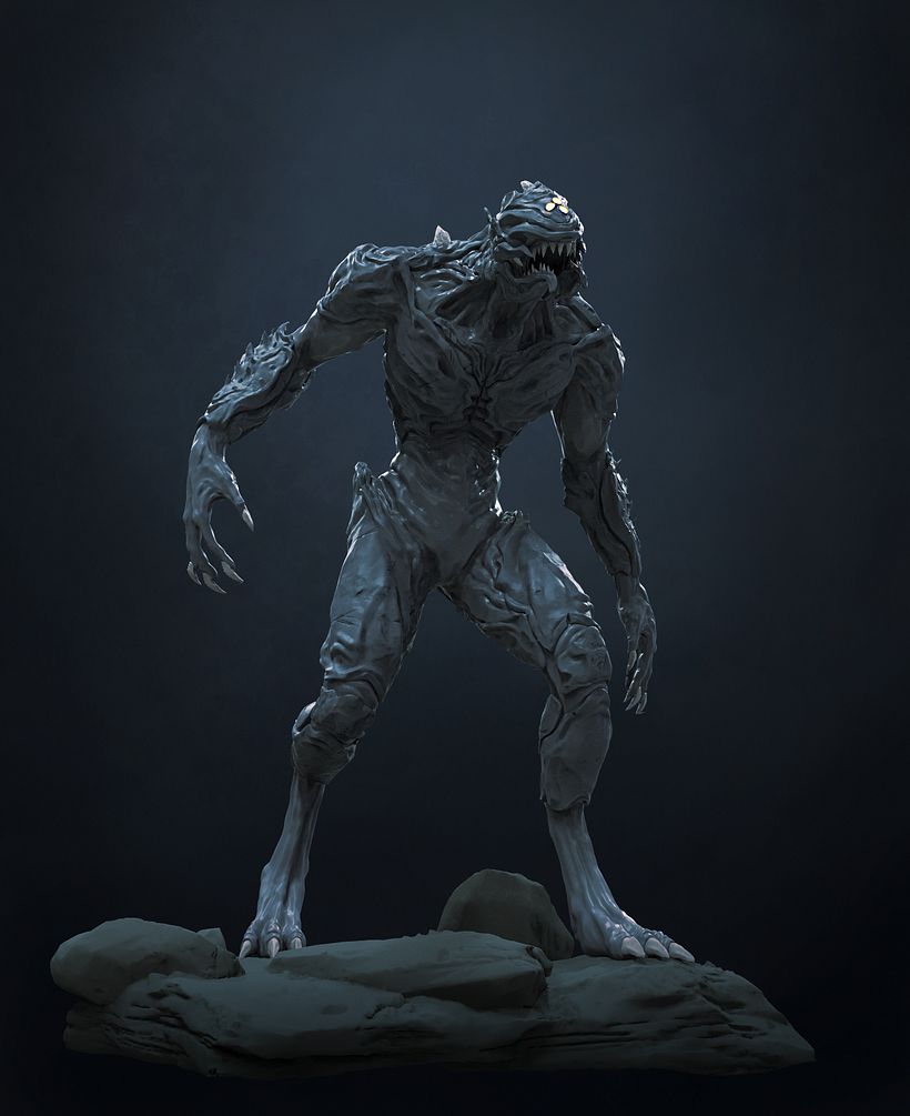Prowler - Doom (Modelado en Zbrush) 0