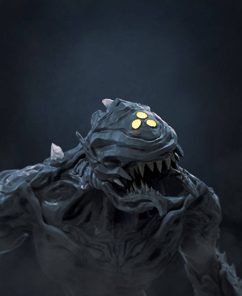 Prowler - Doom (Modelado en Zbrush) 2