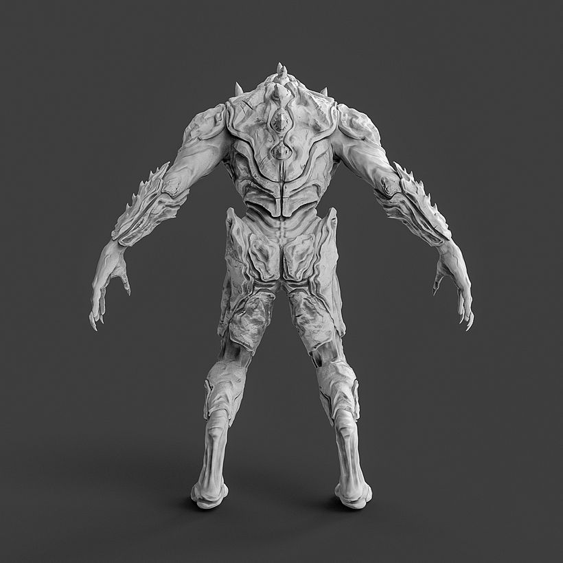 Prowler - Doom (Modelado en Zbrush) 5