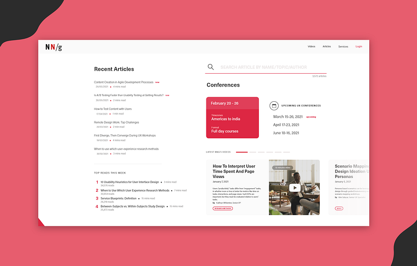 homepage