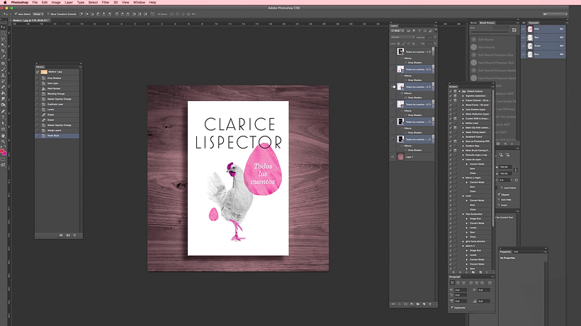 This will allow all your designs to share the same visual style.