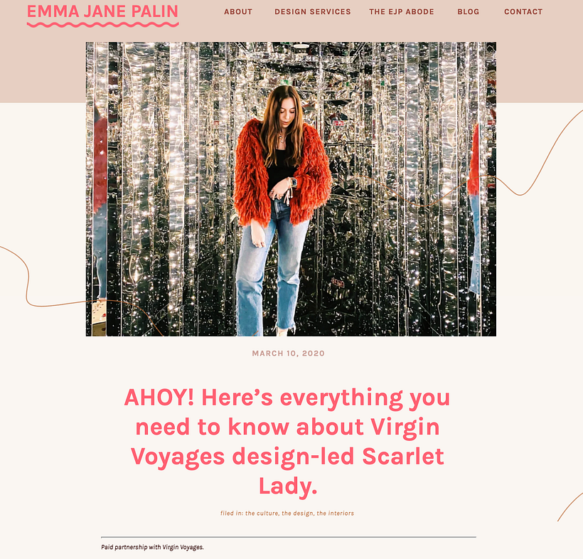 BLOG COLLABORATION | VIRGIN VOYAGES 1