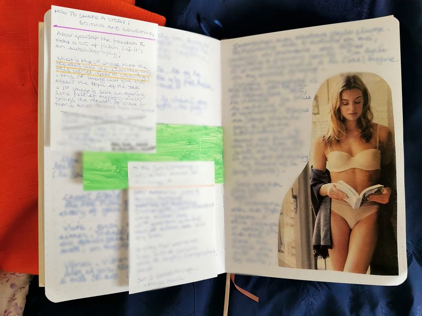 I started the Creative Writing workshop by Shaun Levin and would add its notes across the journal.
