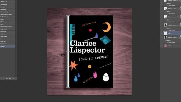 Simular a lombada do livro dá mais realismo ao manequim