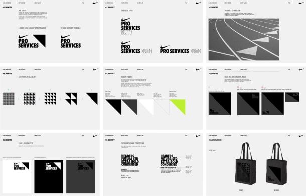 Nike’s brand identity manual.