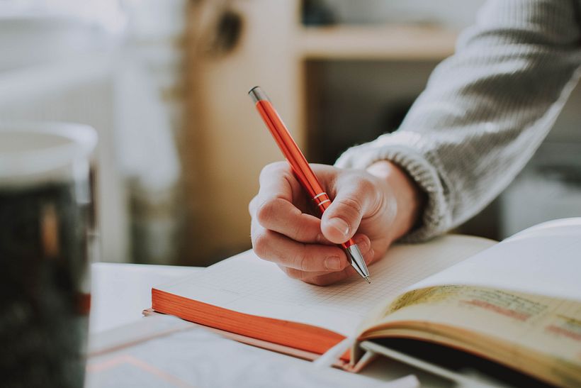 Write by hand to awaken your imagination.