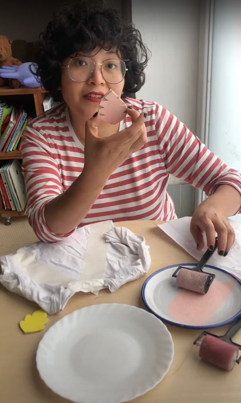 La base del cartón no se tiene que manchar.