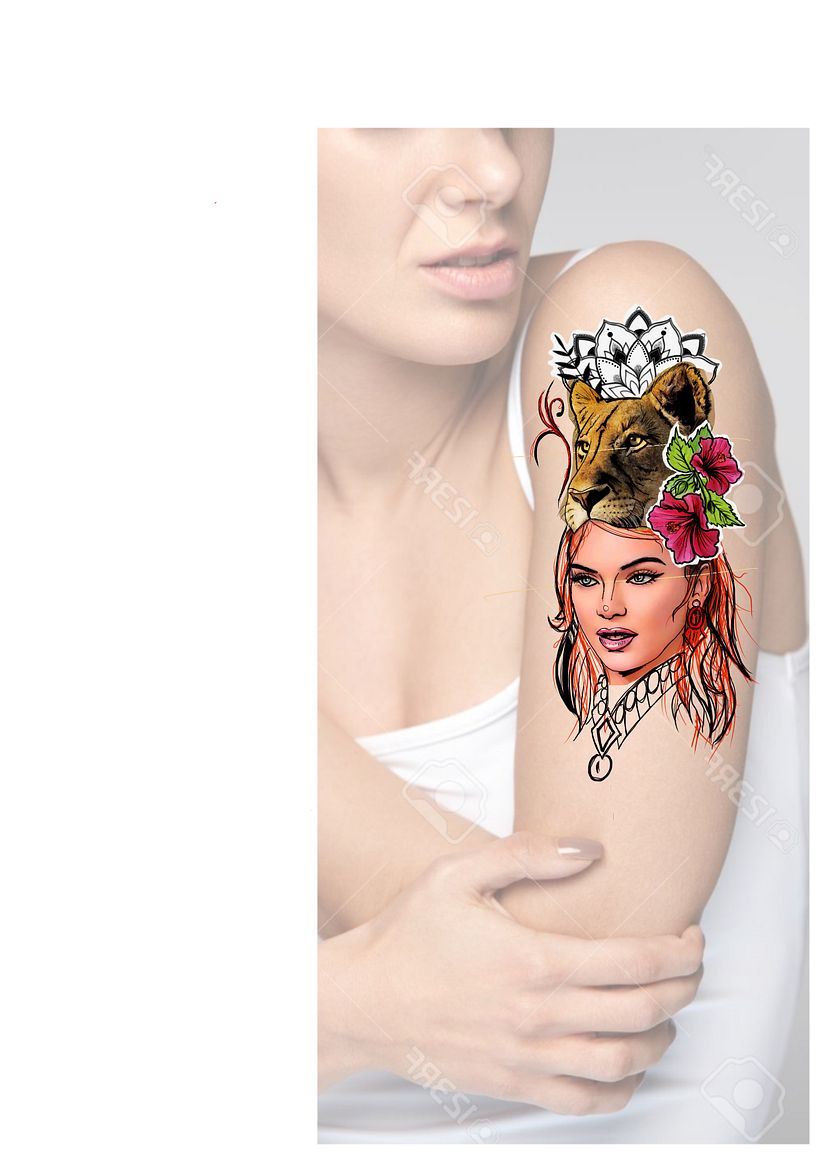 Meu projeto do curso: Desenho e ilustração digital de tatuagens com o Procreate 0