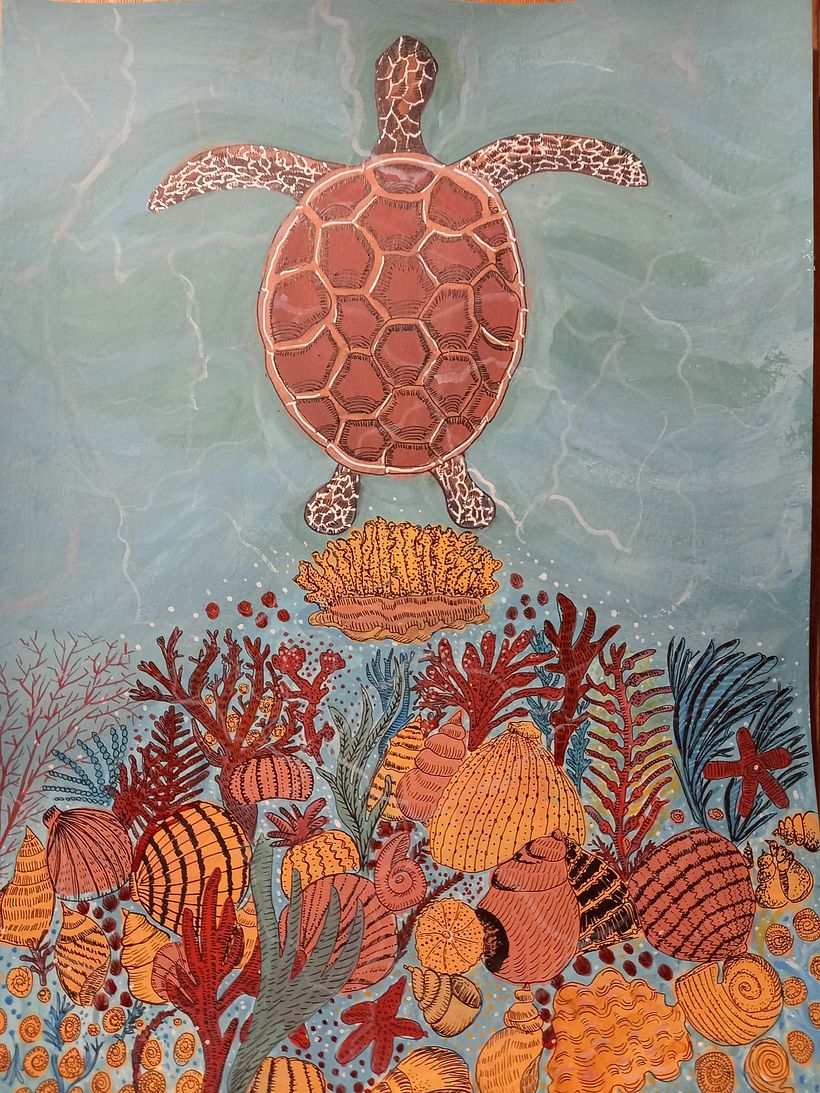 Il mio progetto del corso: Disegno creativo con inchiostro e gouache 0