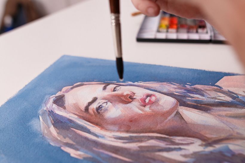 Pessoas interessadas em aquarela podem começar a praticar imediatamente
