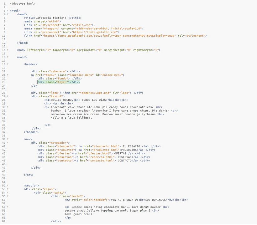 Mi Proyecto del curso: Introducción al Desarrollo Web Responsive con HTML y CSS 5