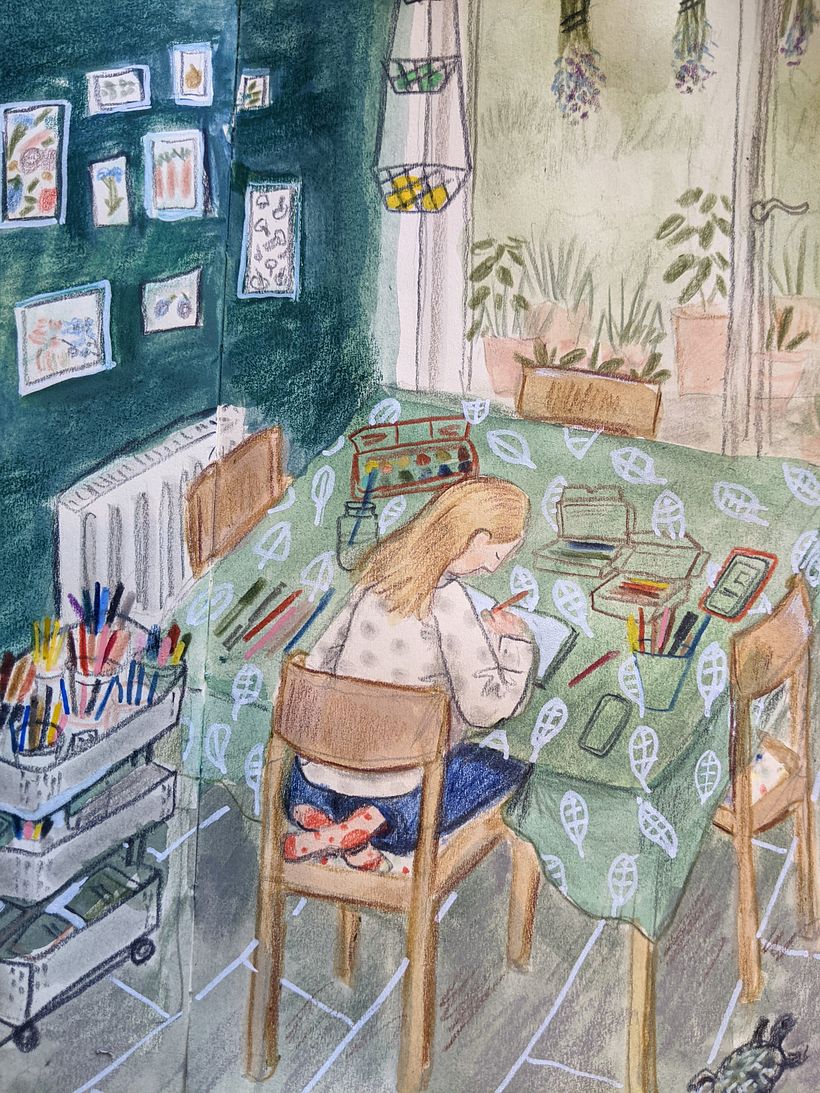 My project in Exploratory Sketchbook: Find Your Drawing Style course 0