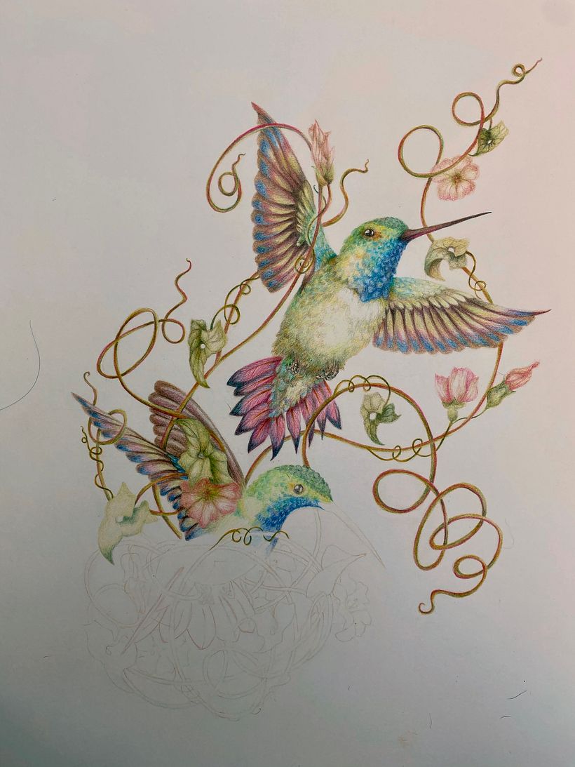 My project in Surrealist Illustration Inspired by Nature course 3