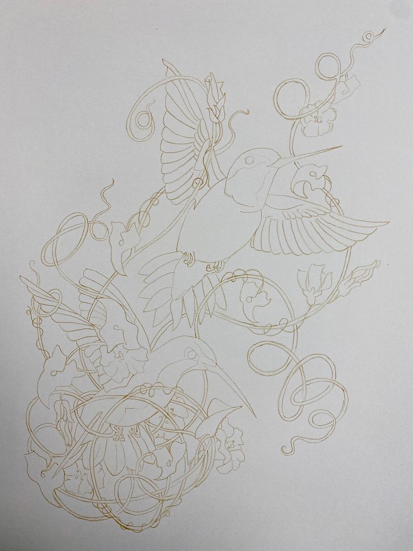 My project in Surrealist Illustration Inspired by Nature course 5