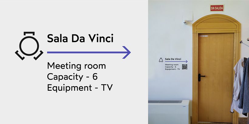 Oficinas GA - Señalética - Diseño gráfico