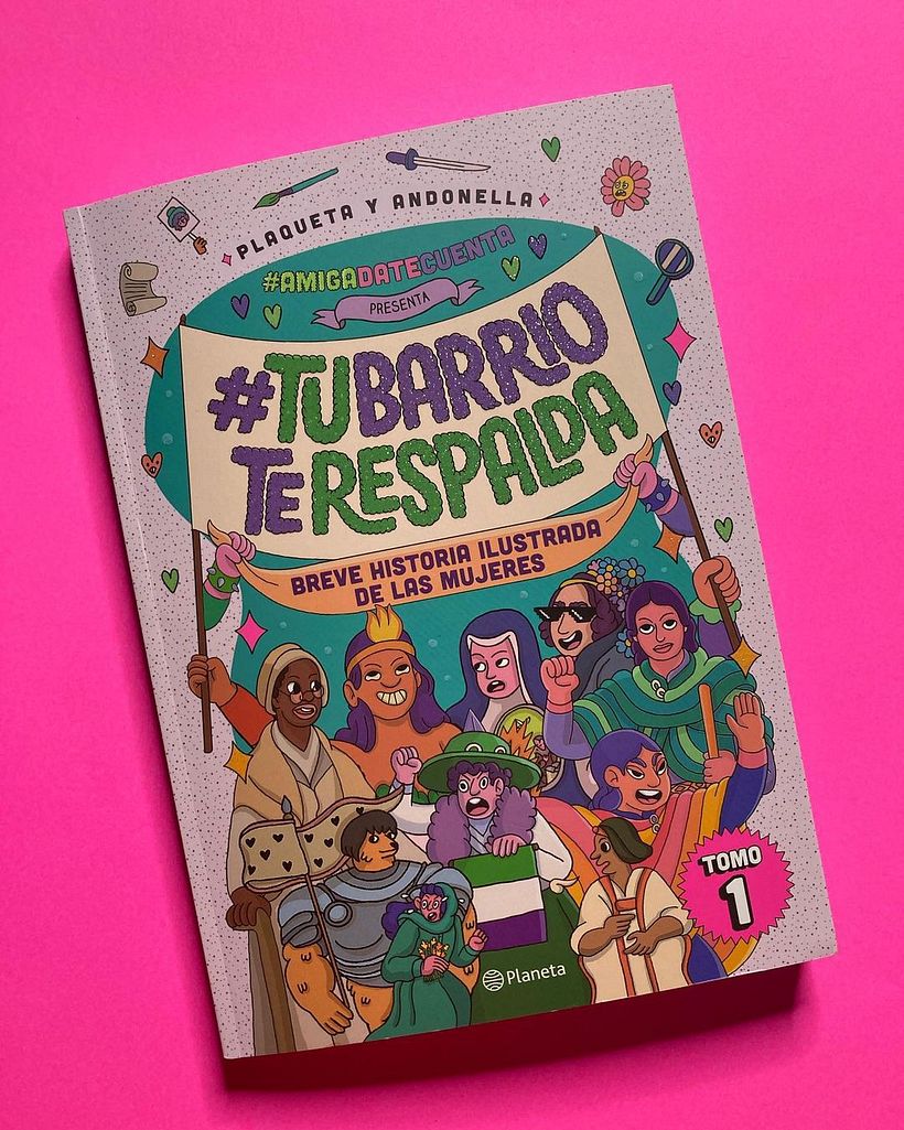 Portada del libro #TuBarrioTeRespalda.