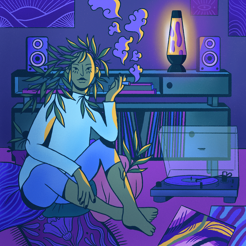 My project in Creative Composition for Illustration with Procreate course 1