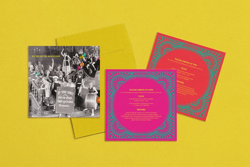 My final project in Introduction to Invitation Design course 3