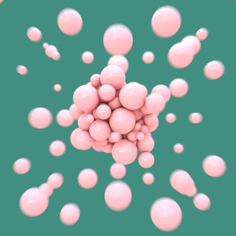 Simple animation - Spheres - Design