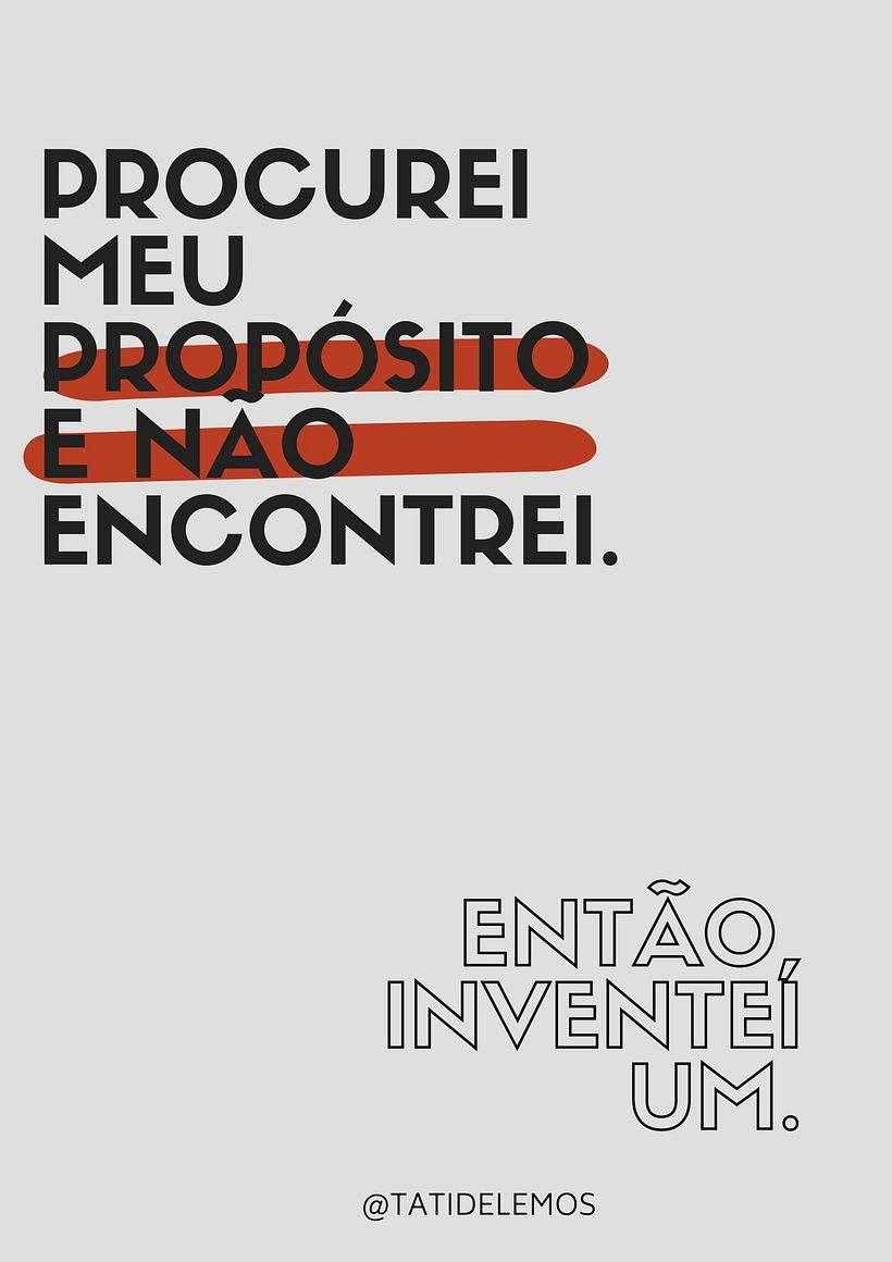 Meu projeto do curso: Copywriting: defina o tom de sua marca pessoal 4