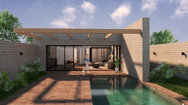 Meu projeto do curso: Visualização arquitetônica com V-Ray para SketchUp 1