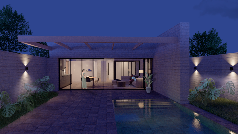 Meu projeto do curso: Visualização arquitetônica com V-Ray para SketchUp 2