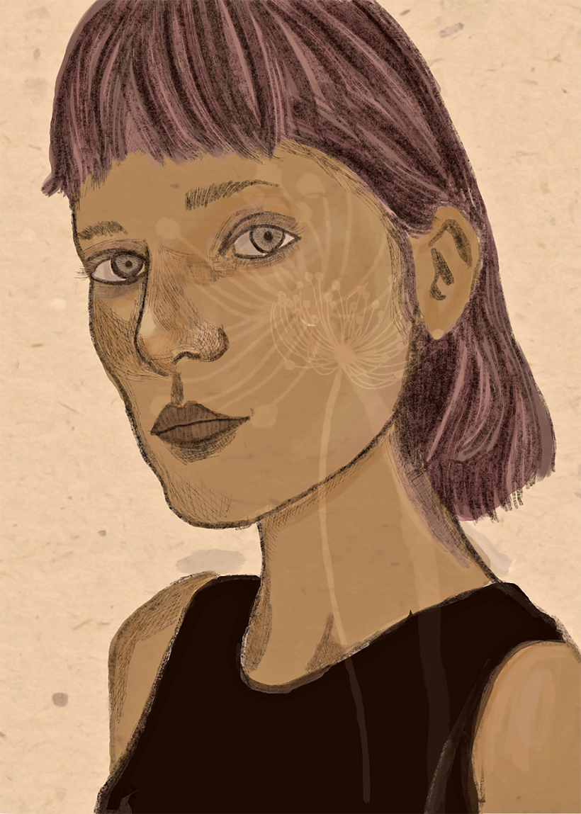 My project in Illustrated Portraits with Procreate course 1