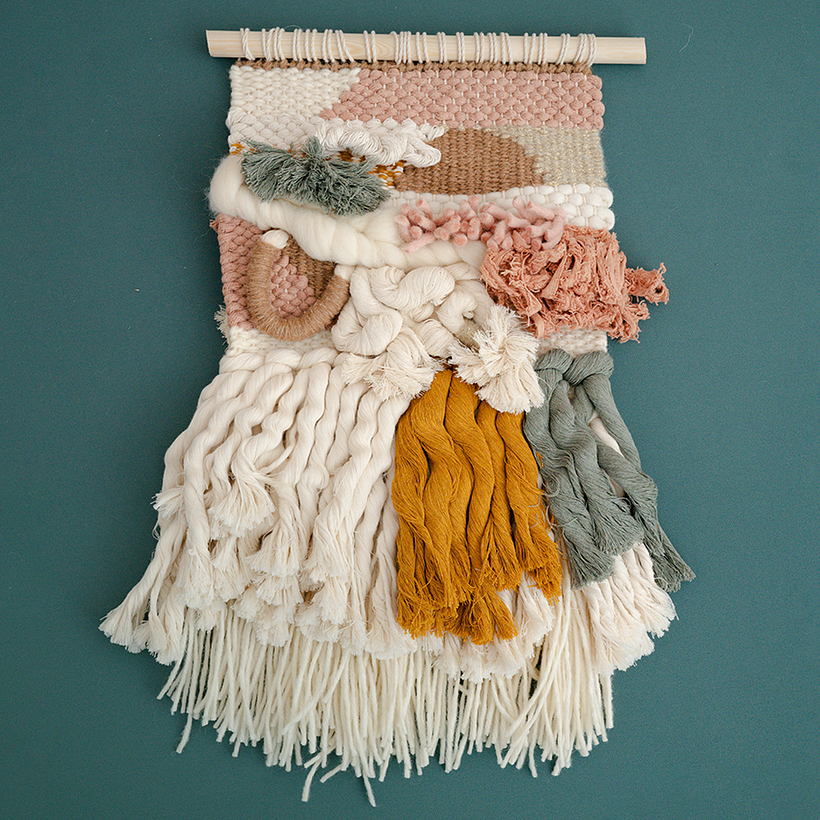 My project in Hand Weaving Techniques for Beginners  course -1