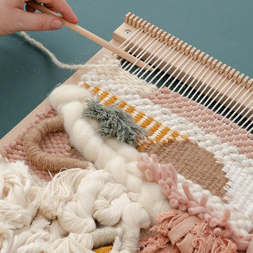 My project in Hand Weaving Techniques for Beginners  course 0