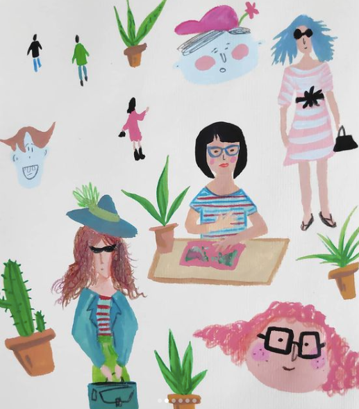 Sketchbook pictórico en gouache 7
