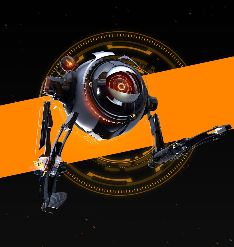 Robot Cinema 4d By Oscar creativo - 3D