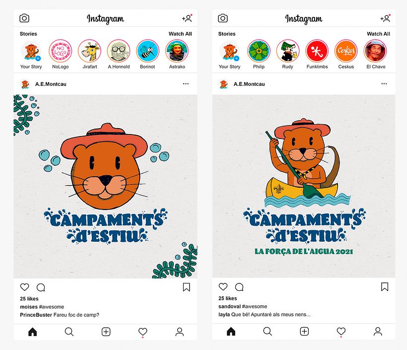 Aplicación Instagram