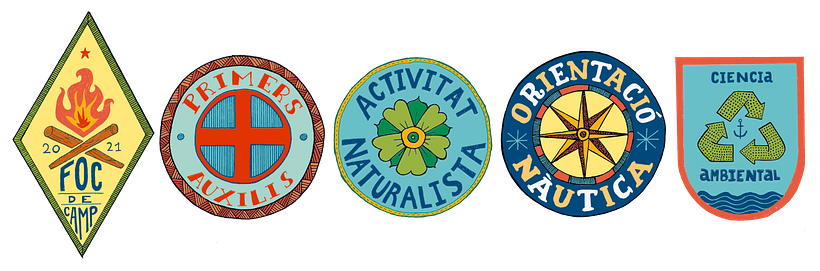 Insignias y Chapas Scouts